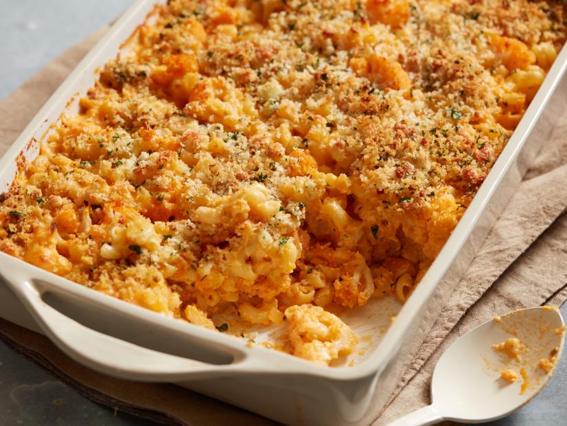 Buffalo Cauliflower Baked Mac and Cheese - Cooking TV Recipes