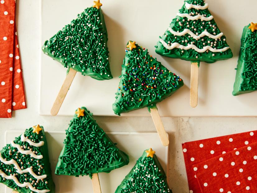 Christmas Tree Cheesecake Pops - Cooking TV Recipes