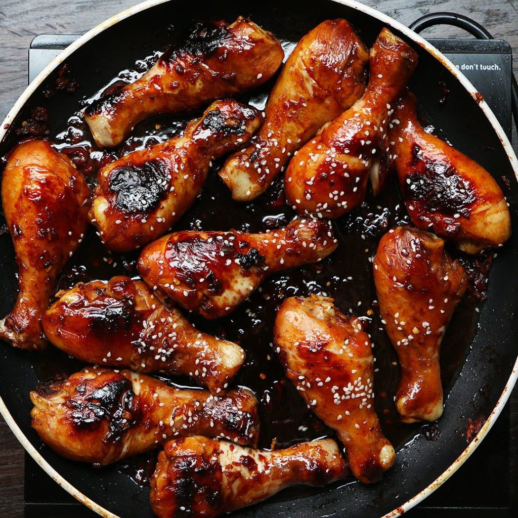 Easy Sticky Chicken Drumsticks Cooking Tv Recipes 5696