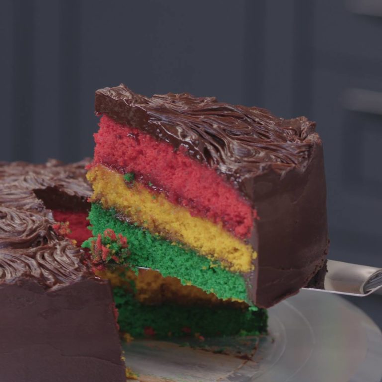 Italian Rainbow Cookie Cake Cooking TV Recipes