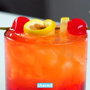 Give Yourself A Treat, Try This Malibu Sunset Cocktail ...