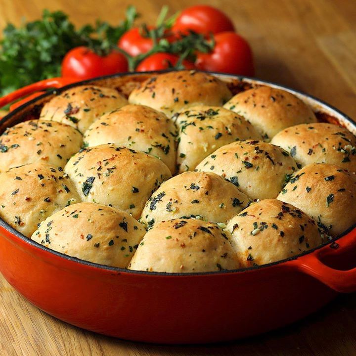 Cheesy dough ball