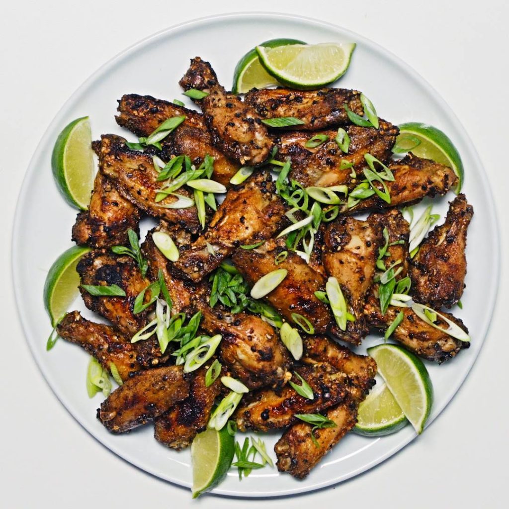 Crispy Peppercorn Chicken Wings Cooking TV Recipes