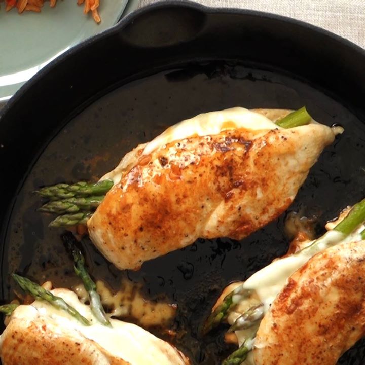 Asparagus Stuffed Chicken Breast Cooking Tv Recipes