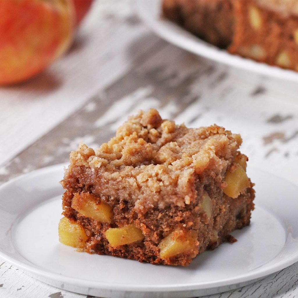 Apple Pie Crumble Blondies - Cooking TV Recipes