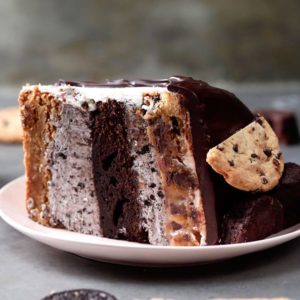 Brownie Cookie Cake - Cooking TV Recipes