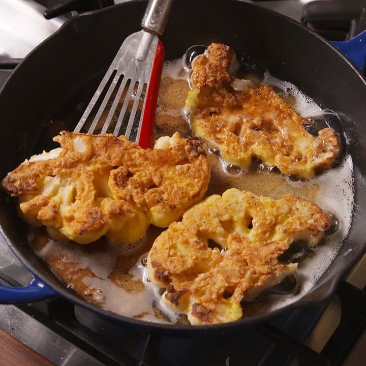 Chicken Fried Cauliflower Cooking Tv Recipes