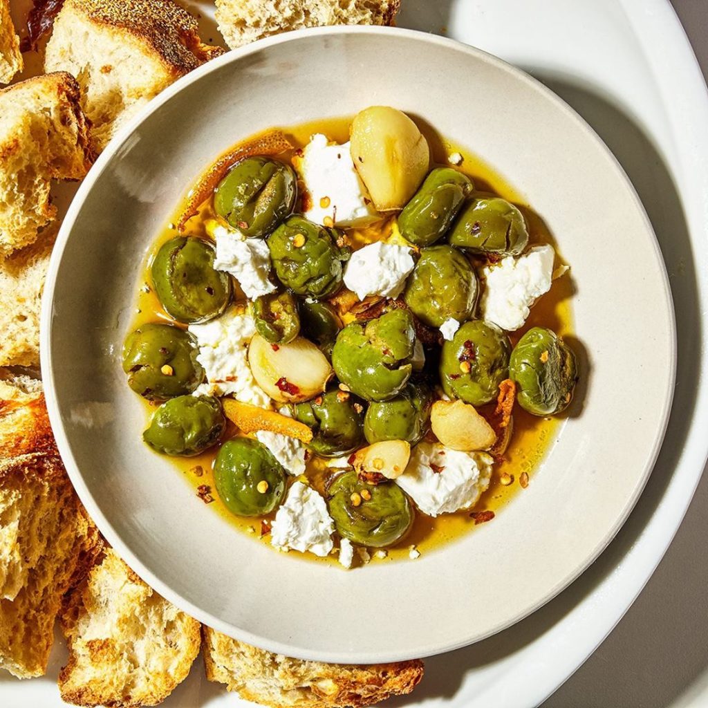 Marinated Olives and Feta - Cooking TV Recipes