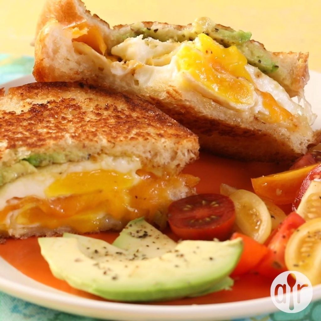 Avocado Breakfast Sandwich Cooking TV Recipes