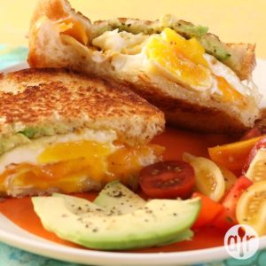 Avocado Breakfast Sandwich - Cooking TV Recipes