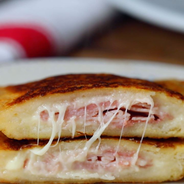 Ham And Cheese French Toast Pockets Cooking Tv Recipes