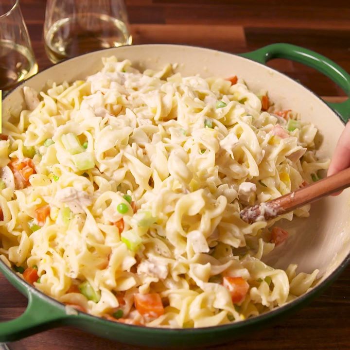 Chicken Pot Pie Noodles Cooking Tv Recipes