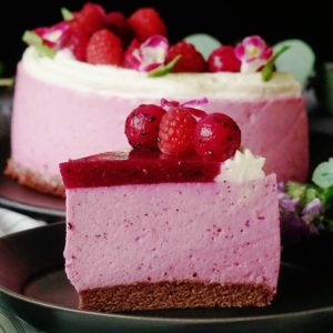 Bavarian Cream Dragon Fruit Cake - Cooking Tv Recipes