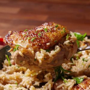 Ranch Chicken & Rice - Cooking TV Recipes