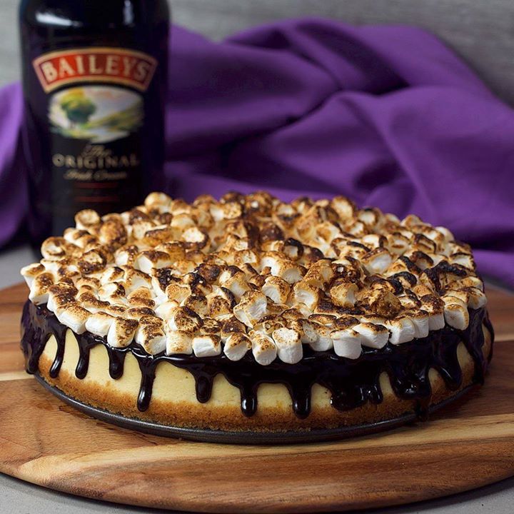 Baileys S’mores Cheesecake Cooking TV Recipes