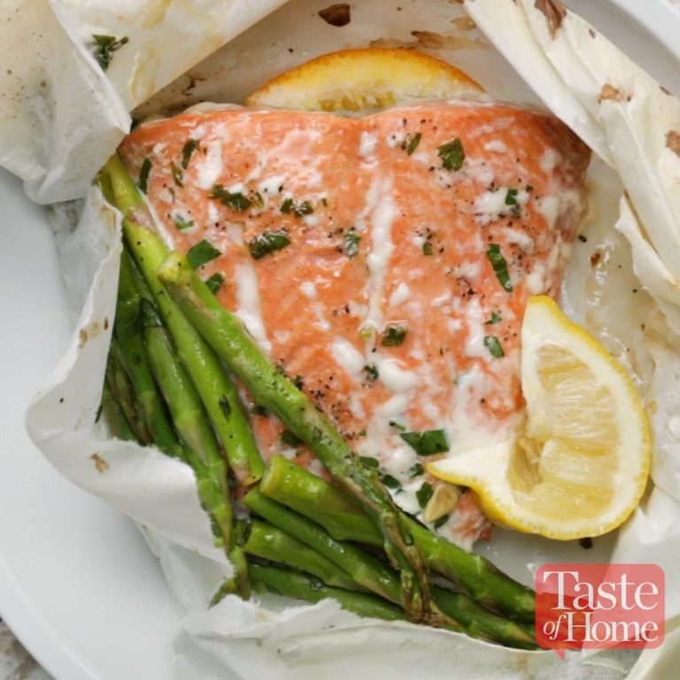 Citrus Salmon en Papillote Cooking TV Recipes
