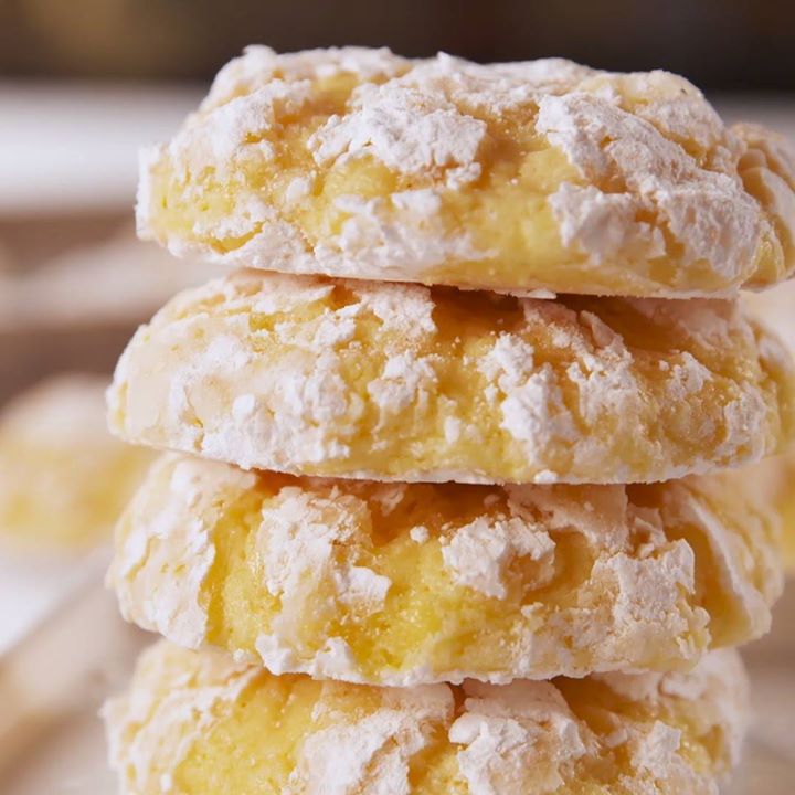 Lemon Butter Cookies - Cooking TV Recipes