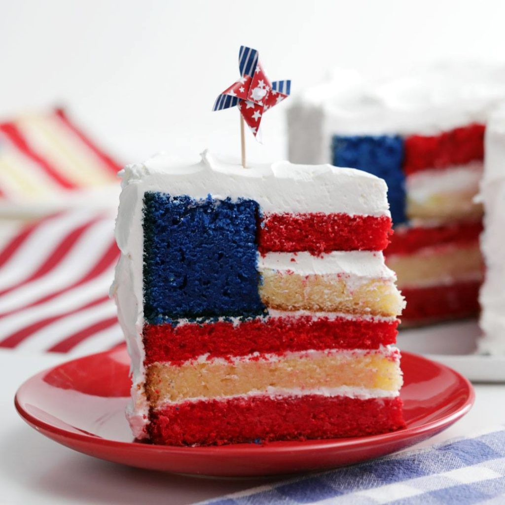 Flag Cake - Cooking TV Recipes