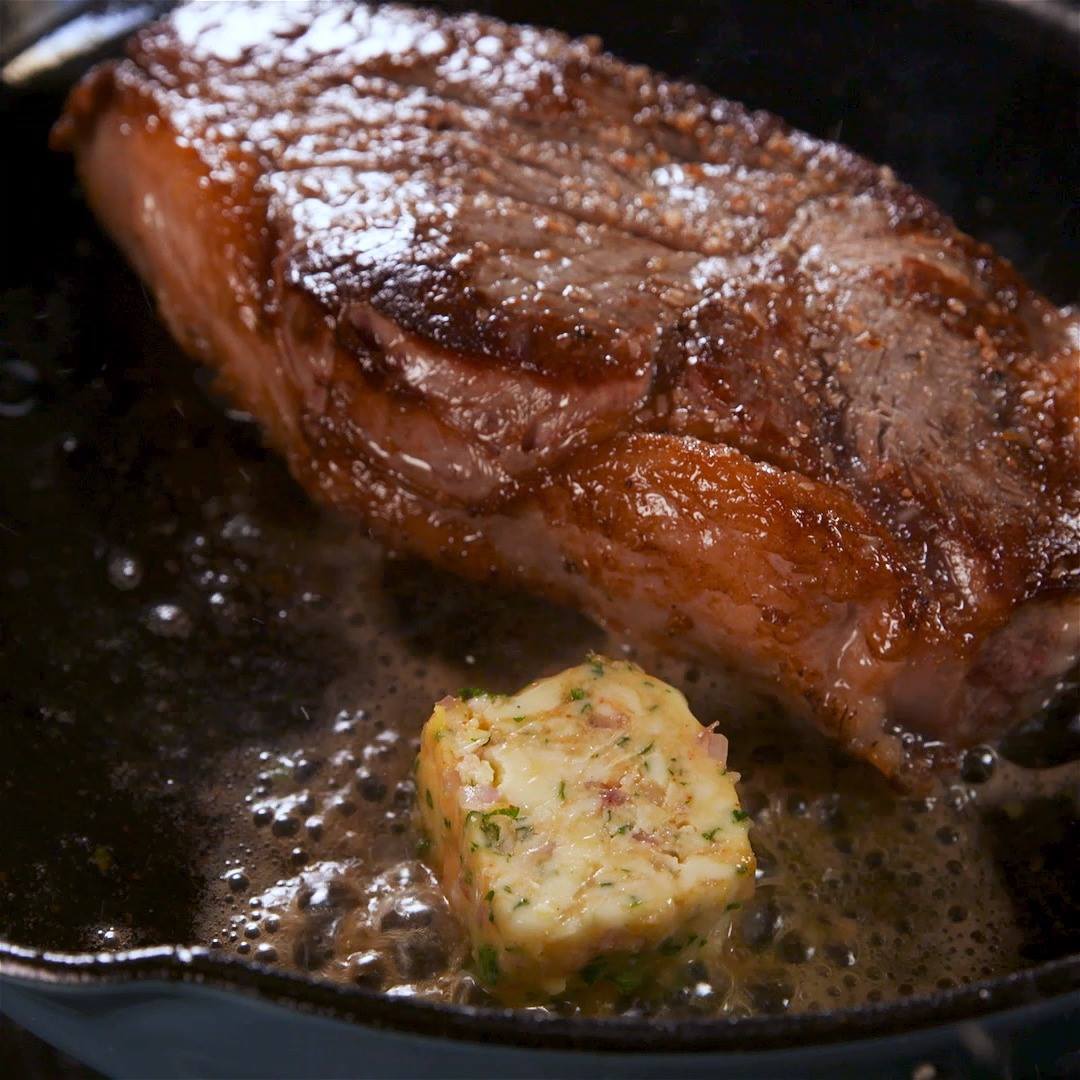 Cowboy Butter Steak Cooking TV Recipes