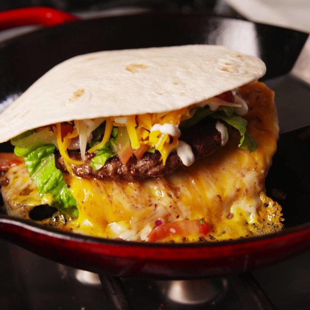 Quesadilla Burger Cooking TV Recipes