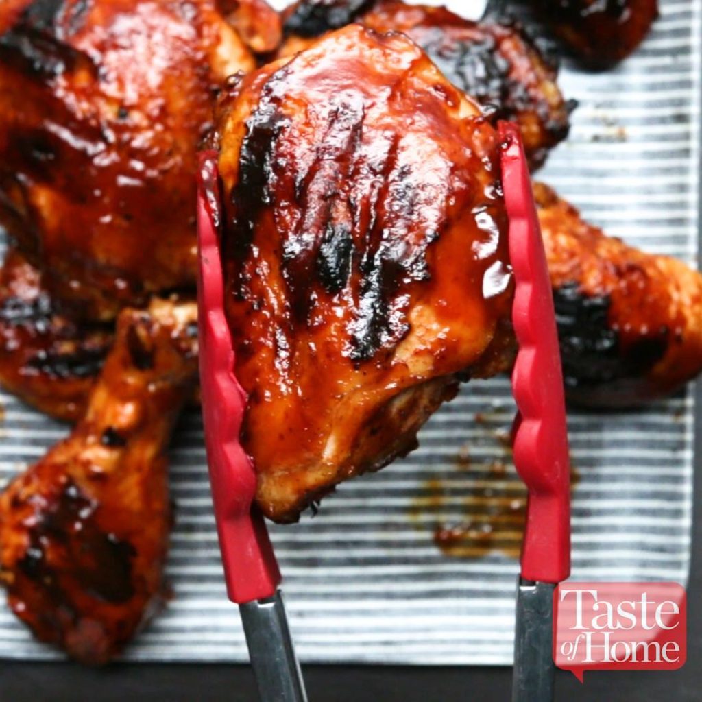 Sweet Tea Barbecued Chicken - Cooking TV Recipes