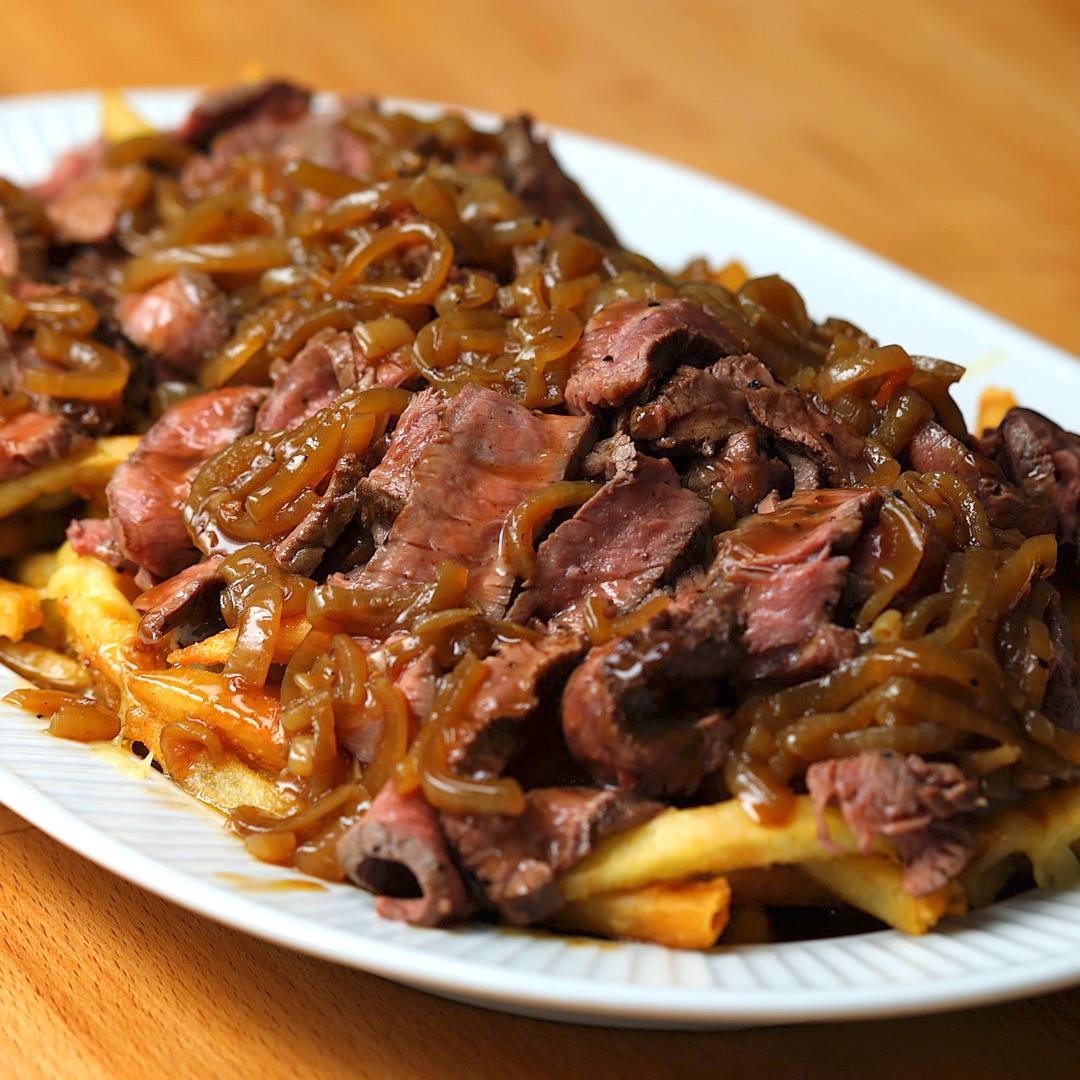 loaded fries recipe with steak