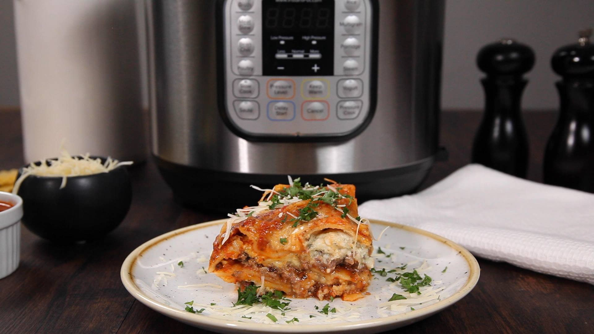 Instant Pot Hearty Meat Lasagna - Cooking TV Recipes.