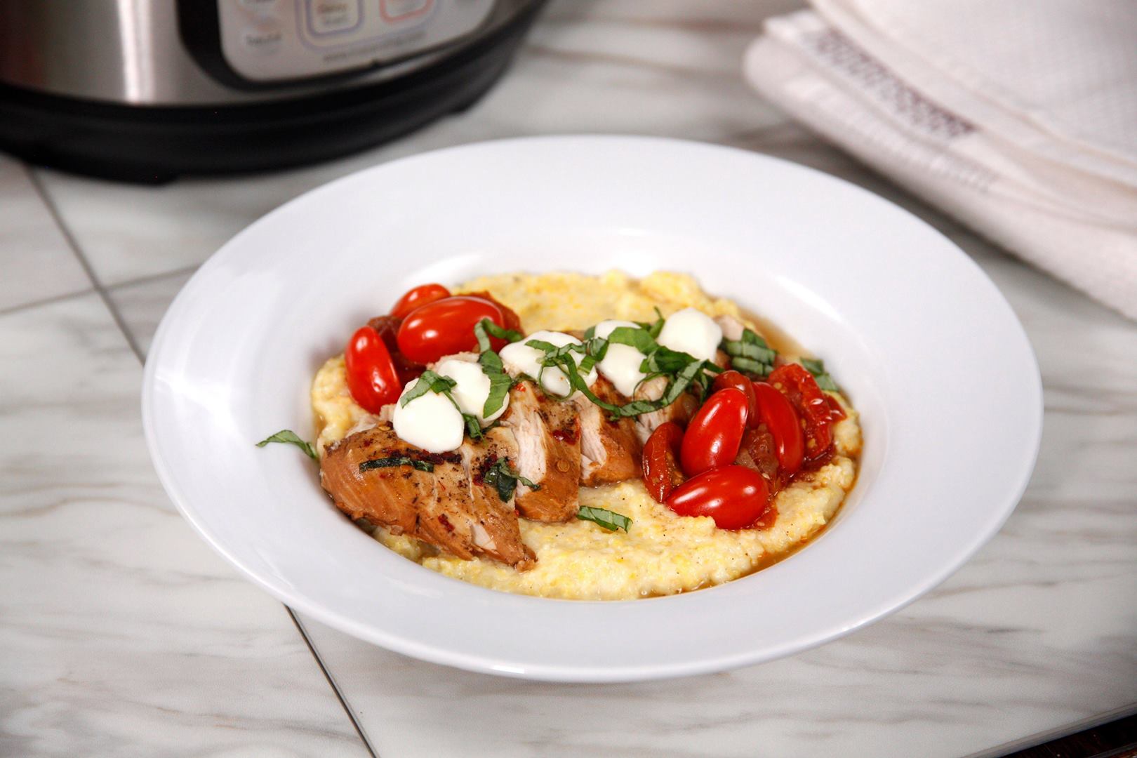 Instant pot caprese discount chicken