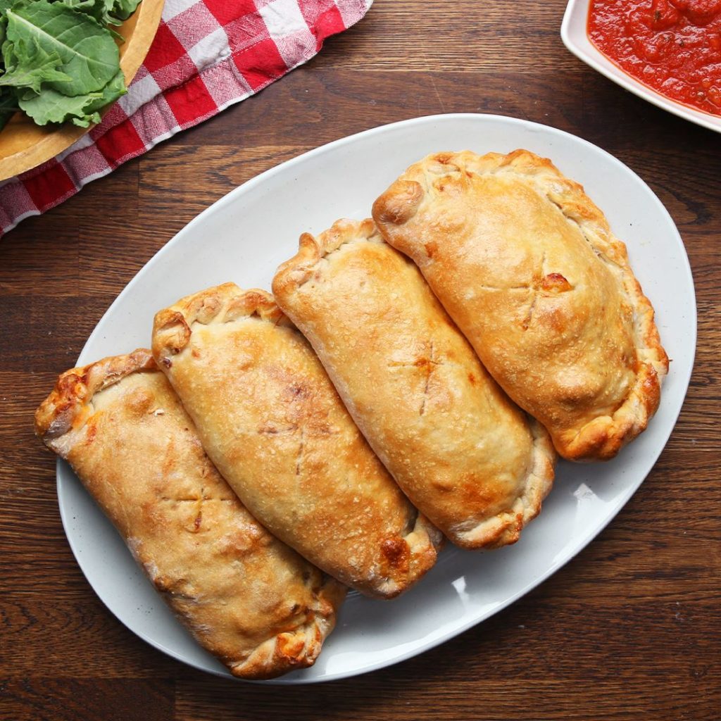 Classic Meat Lovers Calzones Cooking Tv Recipes