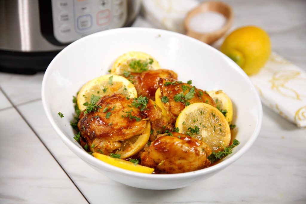 Instant Pot Zesty Lemon Chicken Cooking TV Recipes
