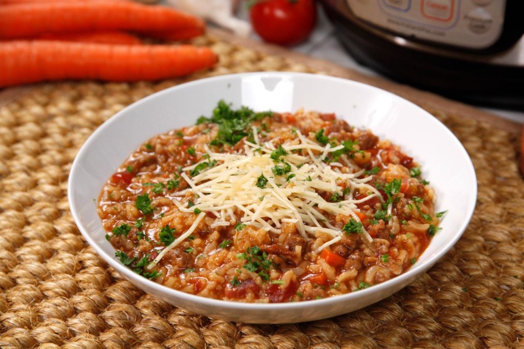Instant Pot Risotto Bolognese Cooking TV Recipes