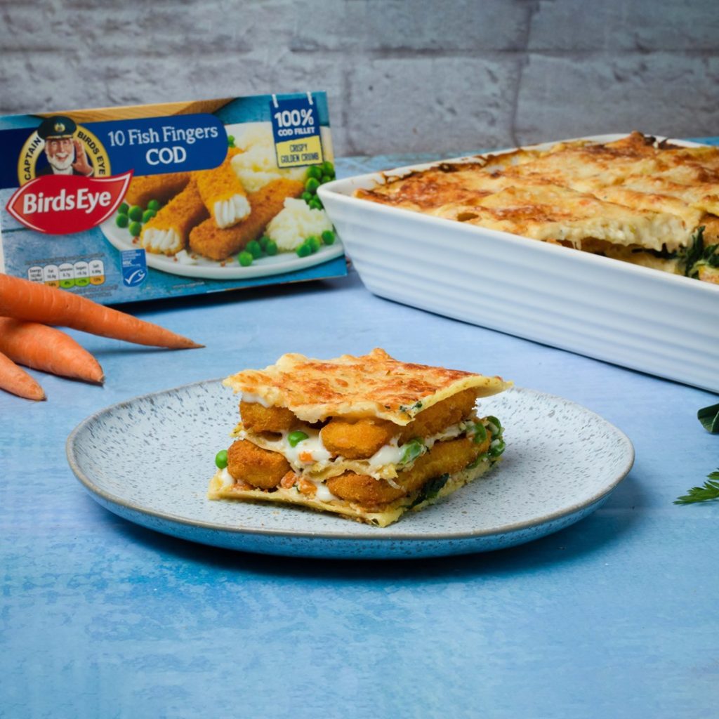 Birds Eye Fish Finger Lasagne Cooking TV Recipes