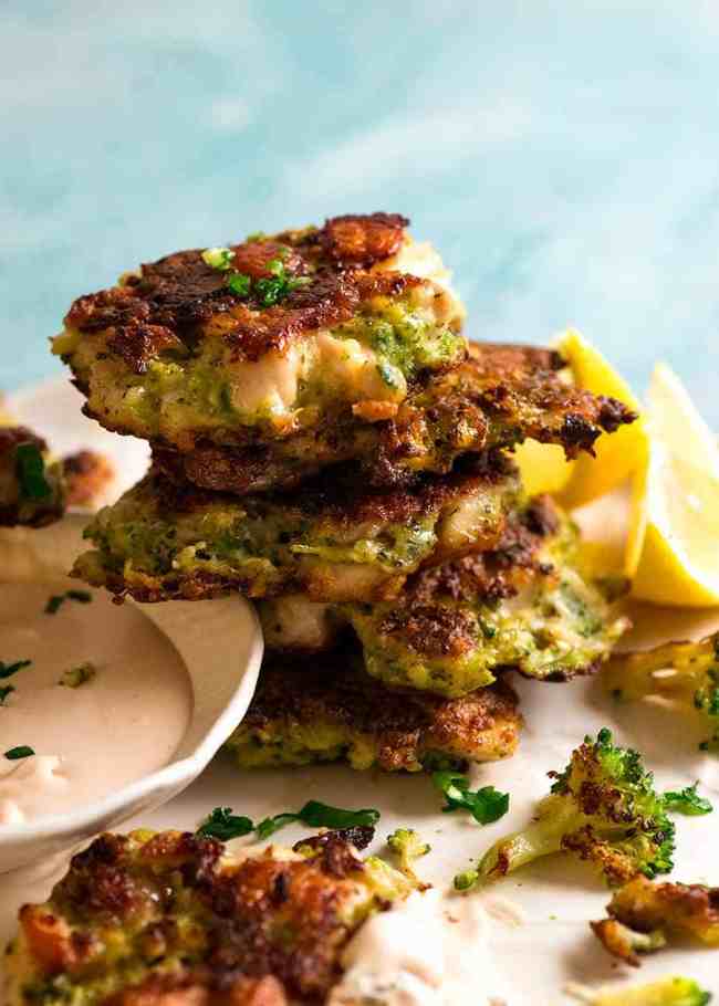 Broccoli Chicken Fritters - Cooking TV Recipes