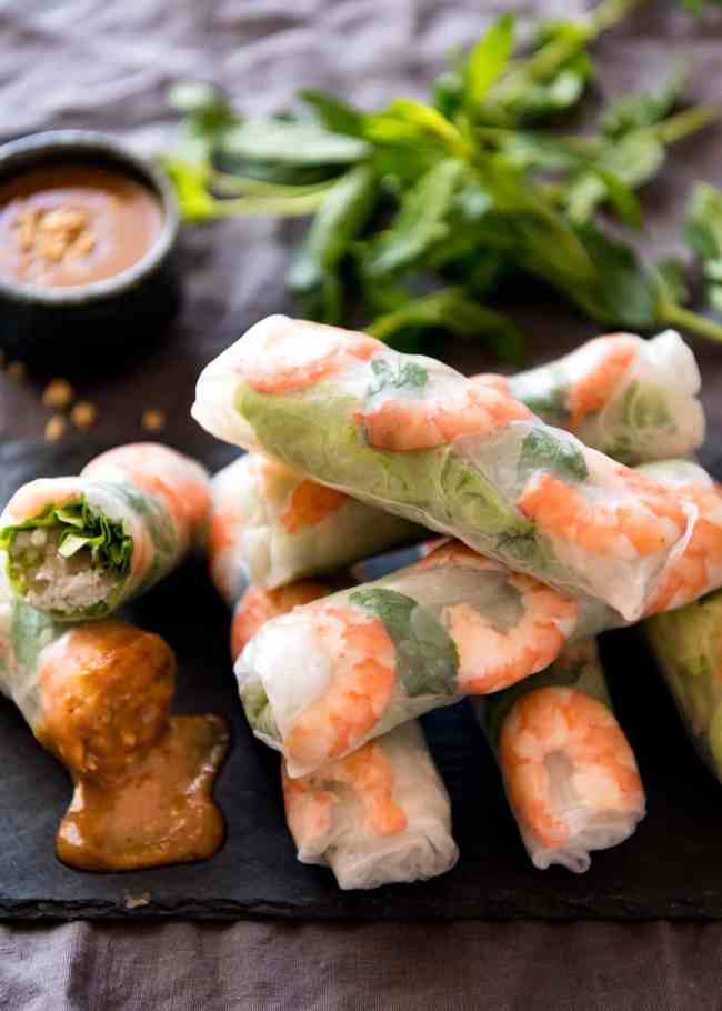 Vietnamese Rice Paper Rolls - Cooking TV Recipes