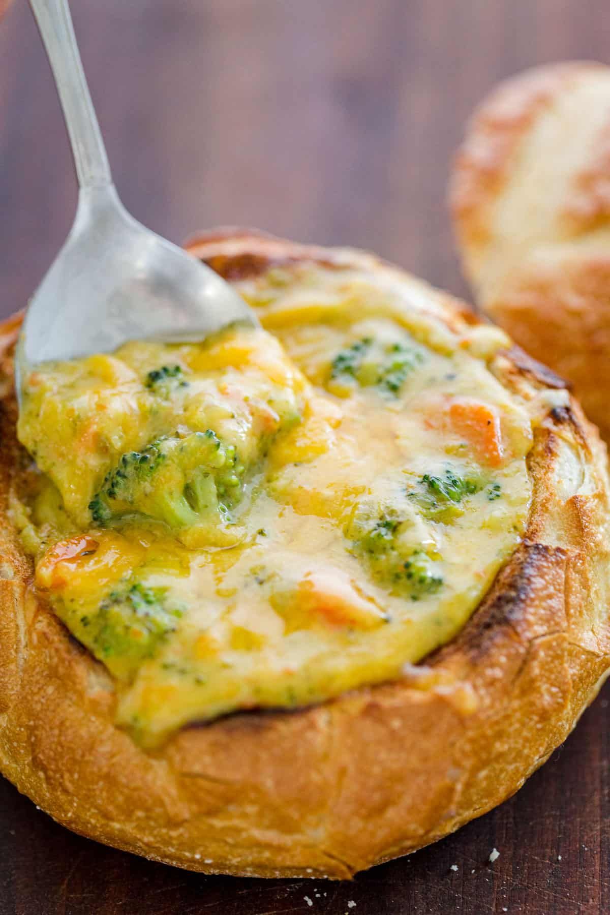 Broccoli Cheese Soup - Cooking TV Recipes